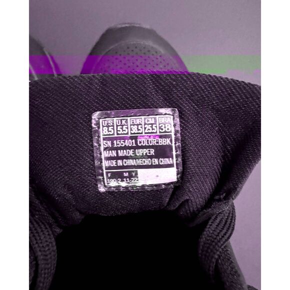 SKECHERS WOMEN'S MILLION AIR - ELEVATED AIR BLACK TRAINERS US Sz 8.5 - Picture 12 of 12